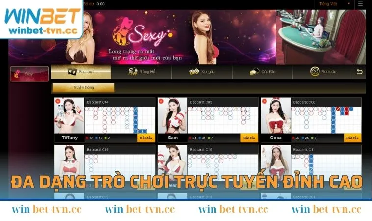 Đa dạng trò chơi trực tuyến đỉnh cao tại nền tảng